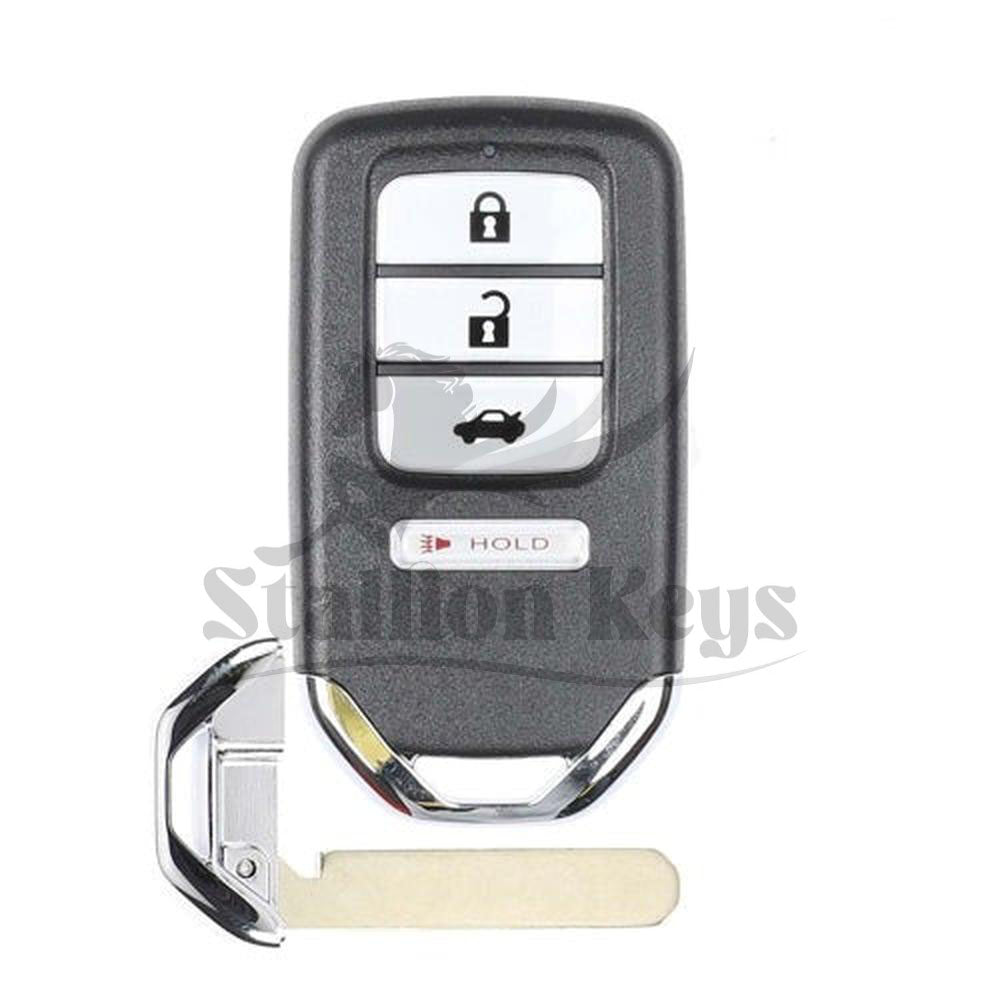 2016-2021 Honda Civic / 4-Button Smart Key / PN: 72147-TBA-A01 / KR5V2X / AFTERMARKET 2016-2021 Honda Civic / 4-Button Smart Key / PN: 72147-TBA-A01 / KR5V2X / AFTERMARKET
